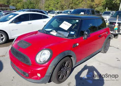 2012 Mini Cooper S z USA, uszkodzony, nr VIN WMWSV3C51CTY19697